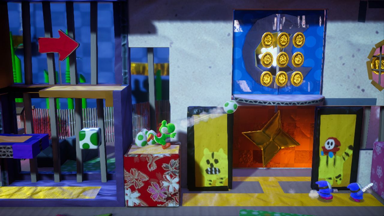 耀西的手工世界 游戏截图2