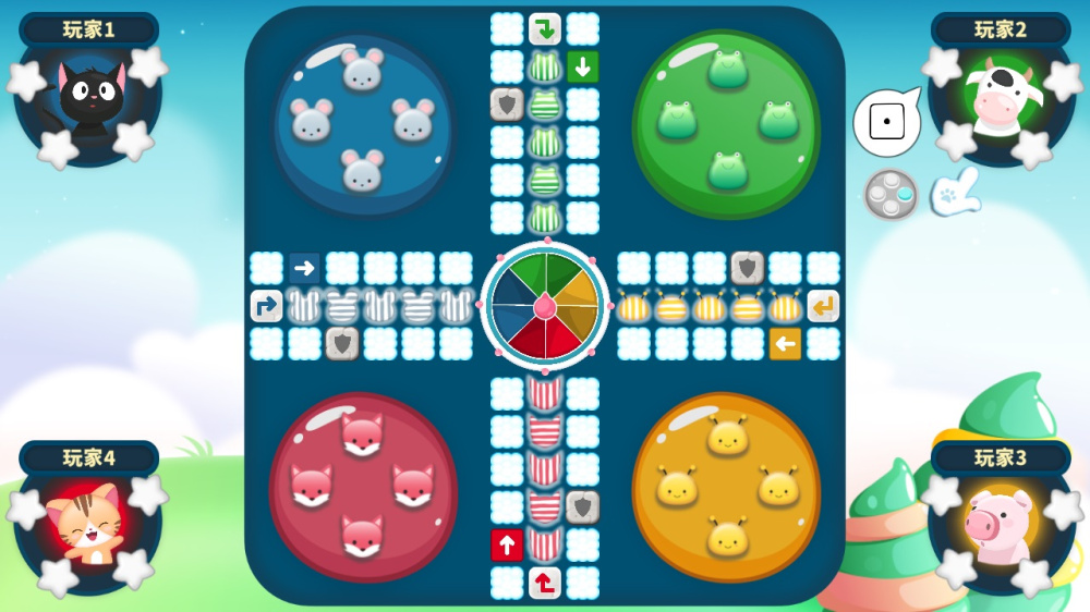 动物飞行棋游戏截图2