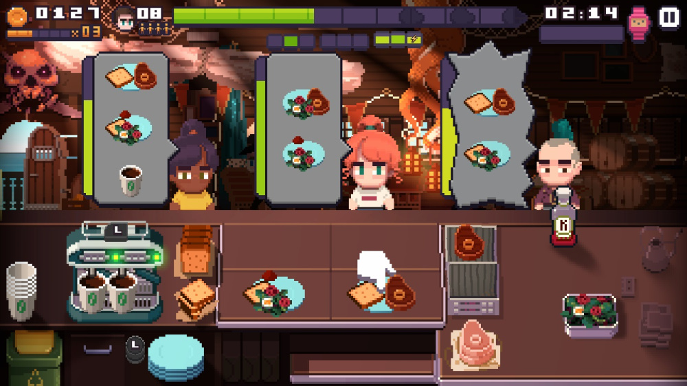 像素咖啡店游戏截图3