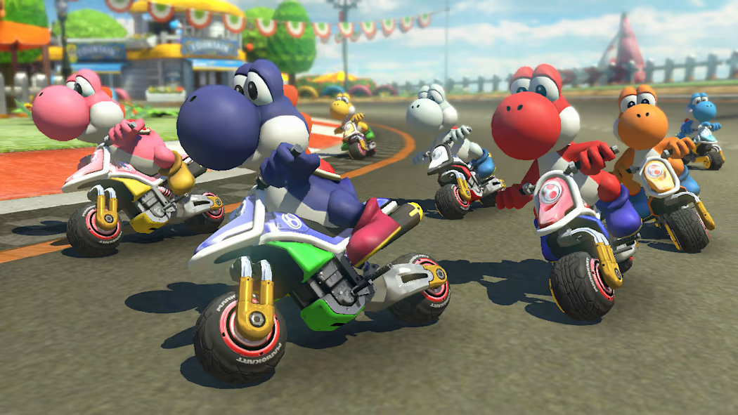 马力欧赛车8 豪华版 游戏截图4