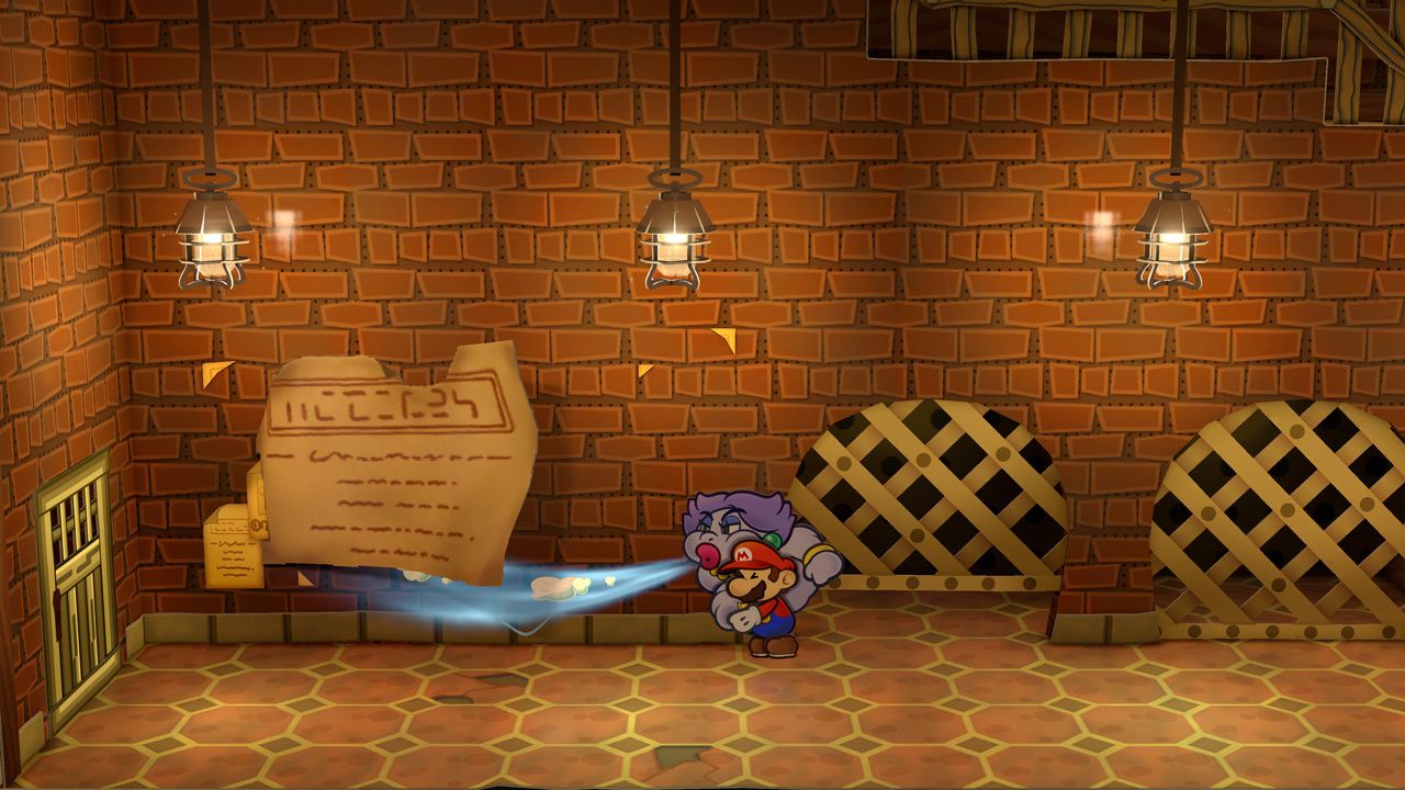 纸片马力欧RPG 游戏截图3