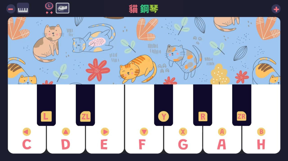 猫钢琴游戏截图1