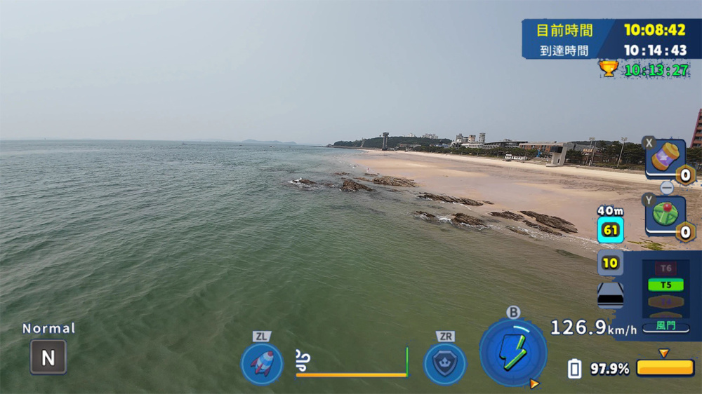 switch游戏下载 韩国无人机飞行游览 大川海水浴场 截图2