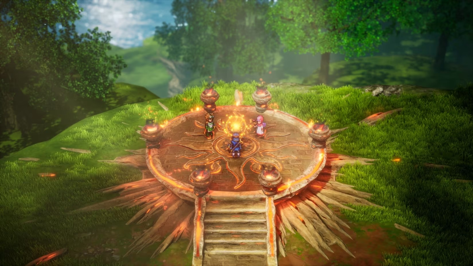 switch游戏下载 勇者斗恶龙 1 & 2 HD-2D 重制版 截图1