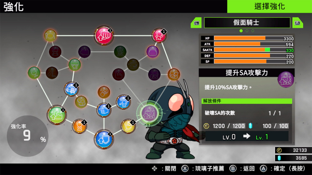 switch游戏下载 SD 新假面骑士乱舞 截图4