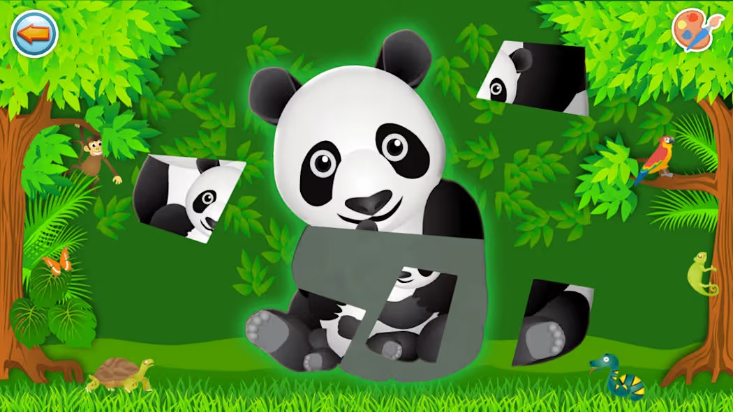 趣味拼图与涂色 switch版 游戏截图3