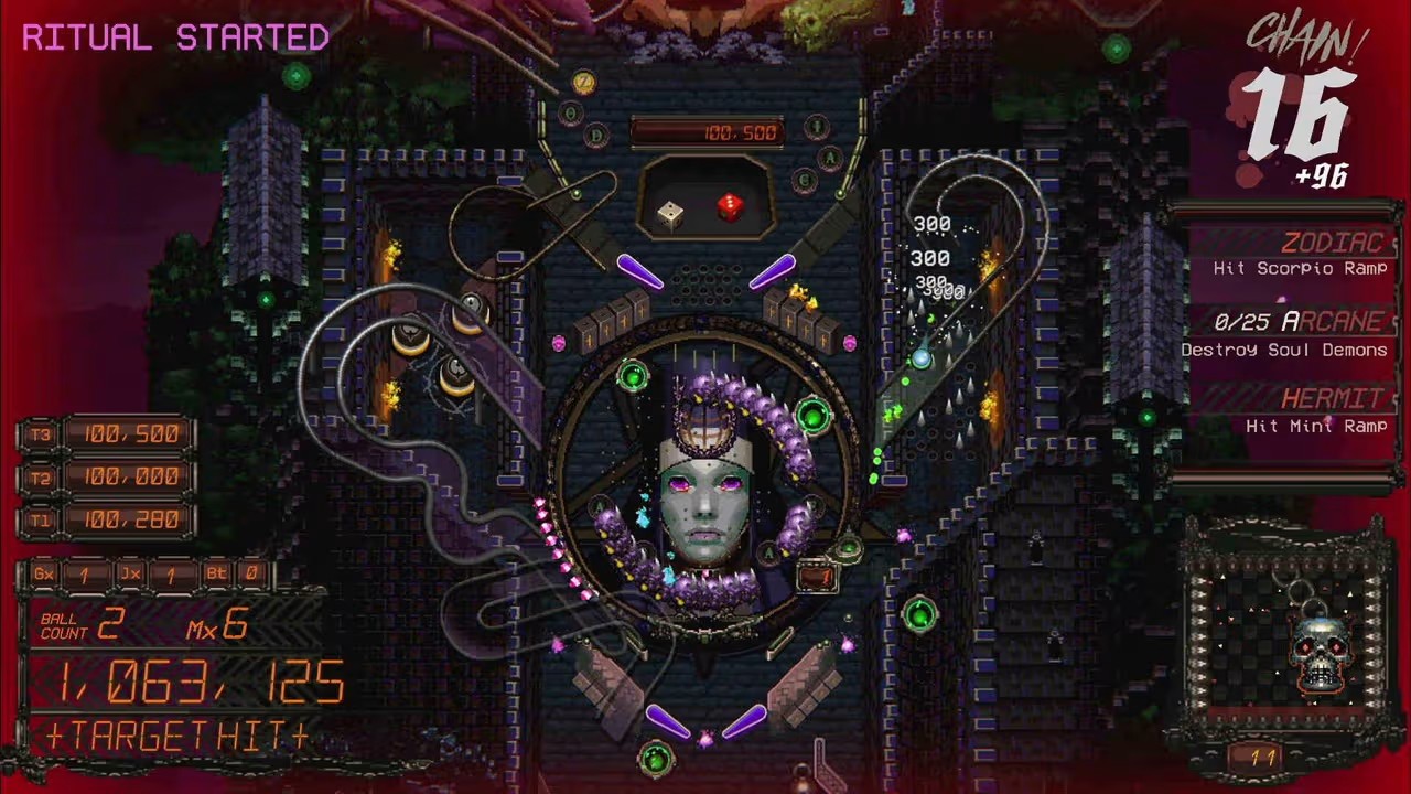 恶魔弹珠台 switch版 游戏截图6