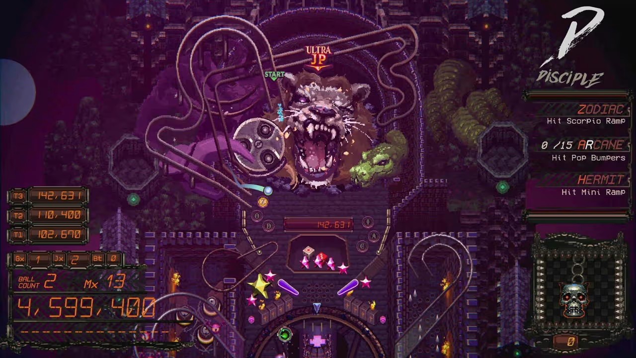 恶魔弹珠台 switch版 游戏截图3