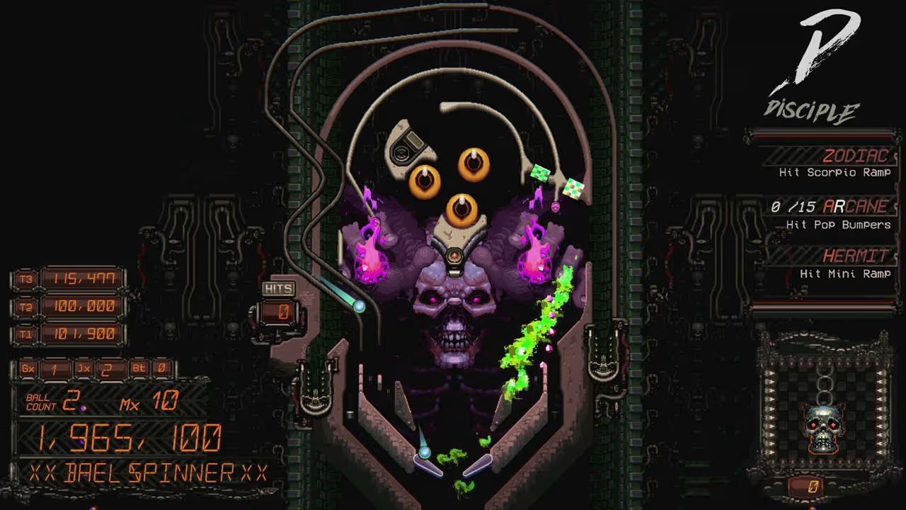 恶魔弹珠台 switch版 游戏截图5
