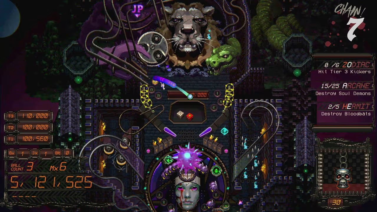 恶魔弹珠台 switch版 游戏截图4