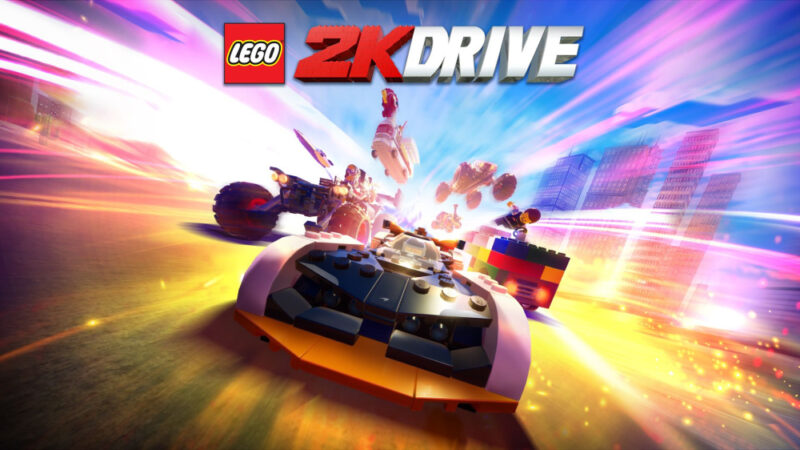 乐高 2K 飙风赛车 switch版 游戏封面