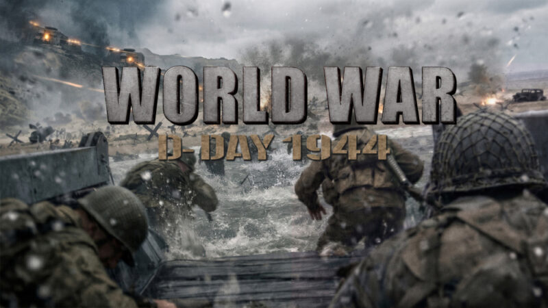 世界大战 D 日 1944 封面图片